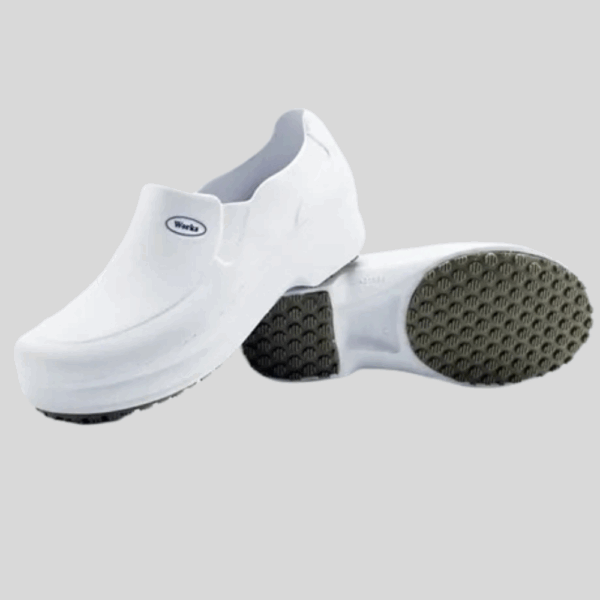 Sapato EVA Antiderrapante Impermeável Branco Soft Works BB65 - Imagem 2